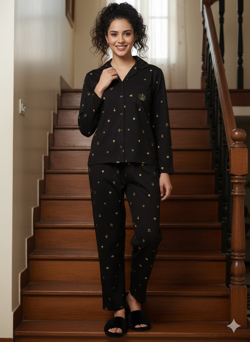 Black Crown Nightwear