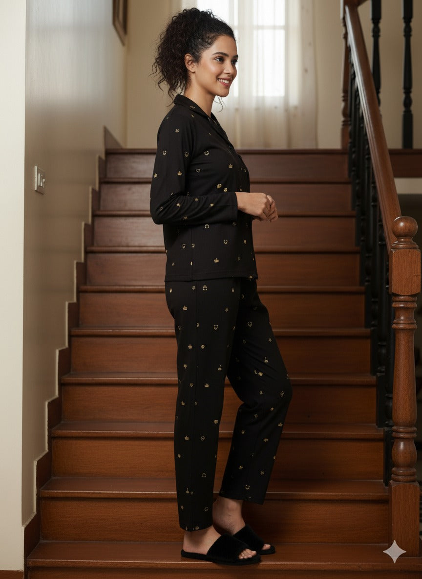 Black Crown Nightwear