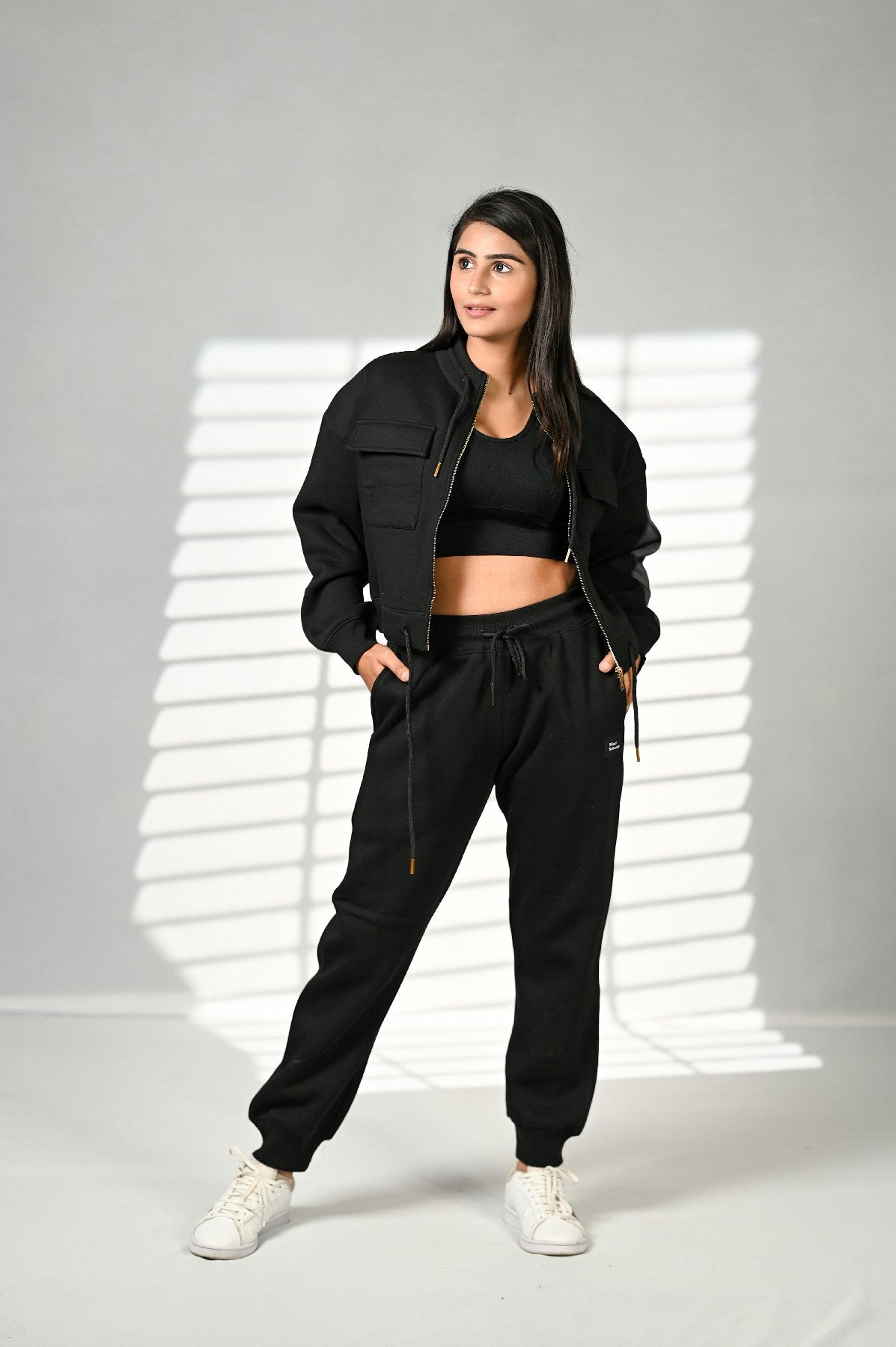 Women's Tracksuit Womens Cotton Sweatsuit Women Cotton Solid